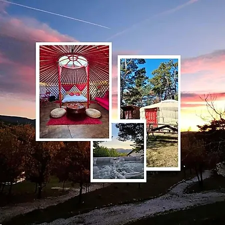 Hytte Destination Ailleurs Eco-domaine &